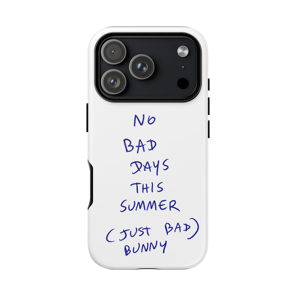 No Bad Days this Summer iPhone 17 Case — El Diario de Benito